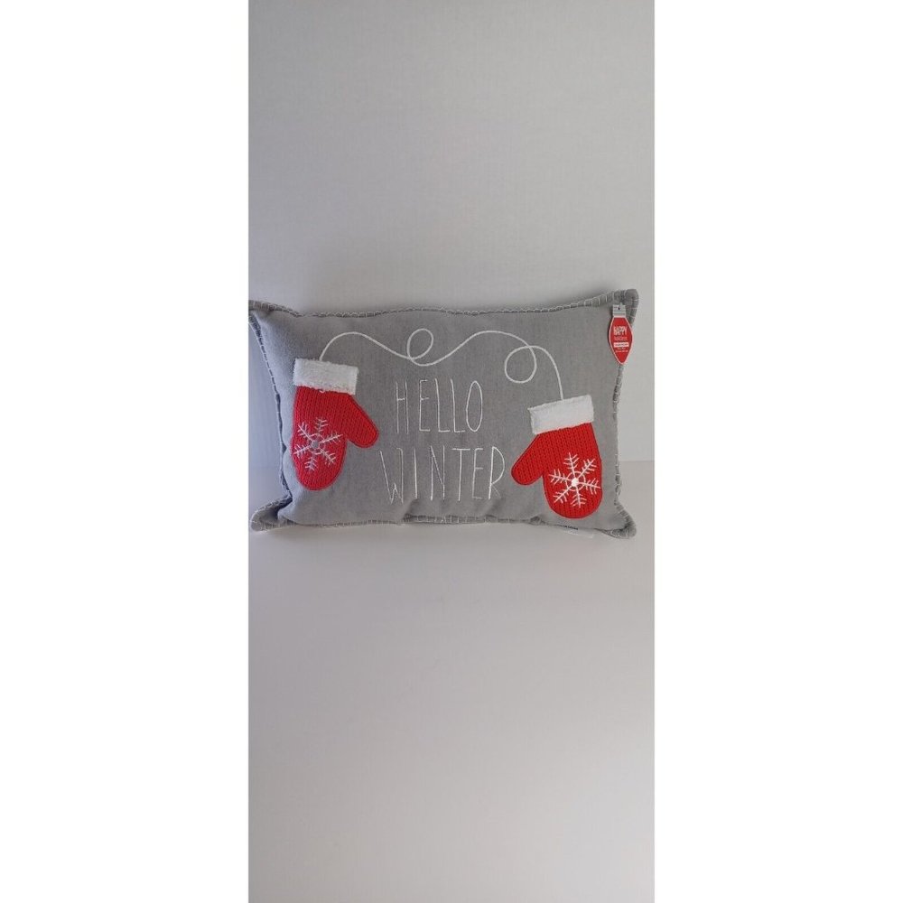 Holliday Pillow Hello Winter